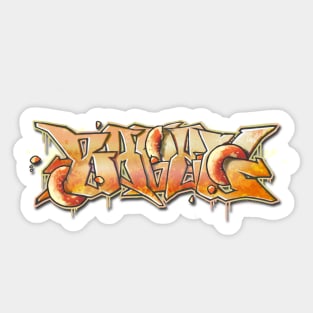 BAGEL (Graffiti Street Art Style Piece) Sticker